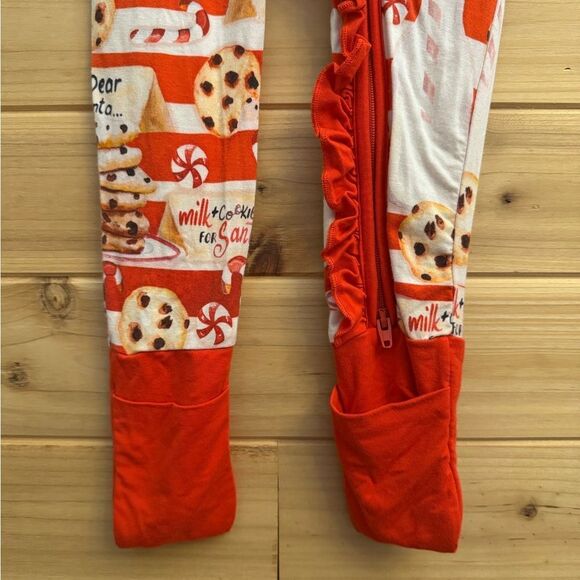 Birdie Bean Size 12-18 Months Bamboo Christmas Noel Long Sleeve Zippy Sleeper - Picture 5 of 9